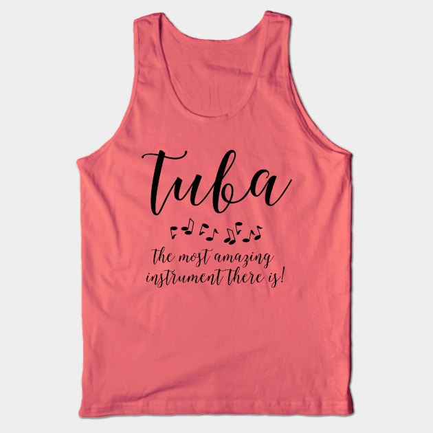 Amazing Tuba Tank Top by Barthol Graphics